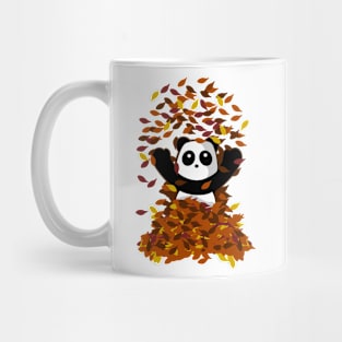 Happy Autumn Panda Mug